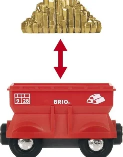 Brio Kran og bjergtunnel
