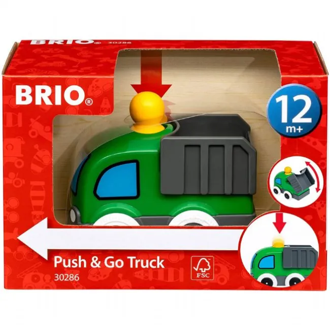 Brio Pusch & Go lastbil