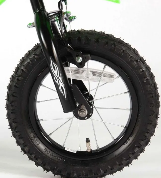 Børnecykel Motorbike Grøn 12 tommer