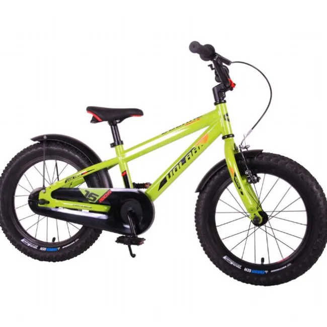 Børnecykel Rocky grøn 16 tommer