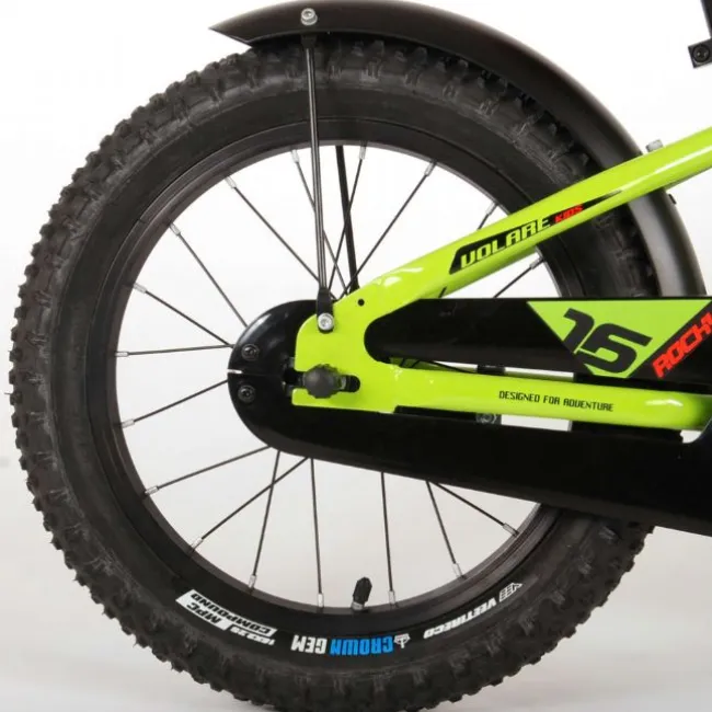 Børnecykel Rocky grøn 16 tommer