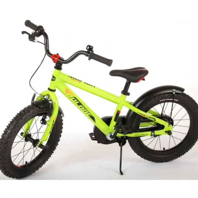 Børnecykel Rocky grøn 16 tommer