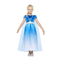 Børnekostume Isprinsesse 104-116 cm