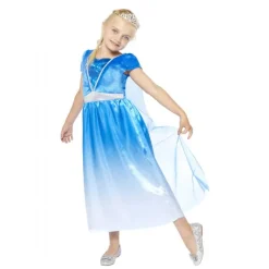 Børnekostume Isprinsesse 104-116 cm