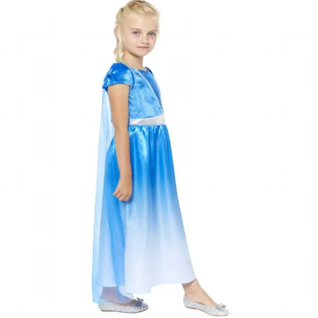Børnekostume Isprinsesse 104-116 cm