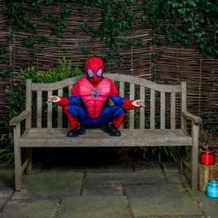 Børnekostume Spiderman Deluxe 104 cm
