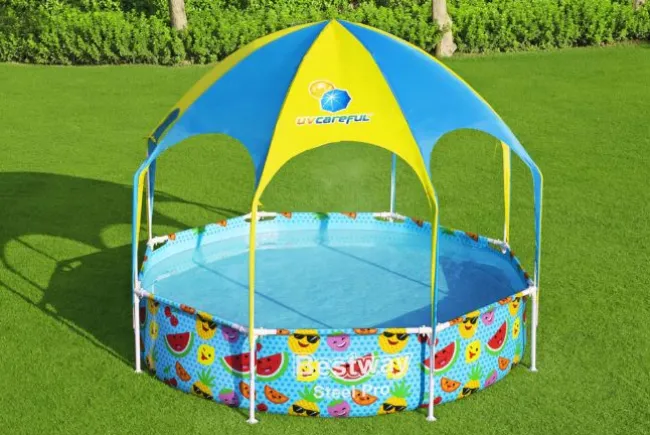 Børnepool Steel Pro UV Careful 244 x 51