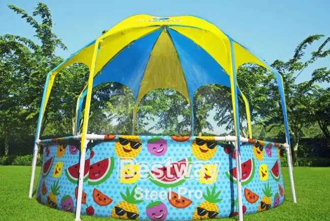 Børnepool Steel Pro UV Careful 244 x 51