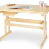 Børneskrivebord Lena, klarlakeret