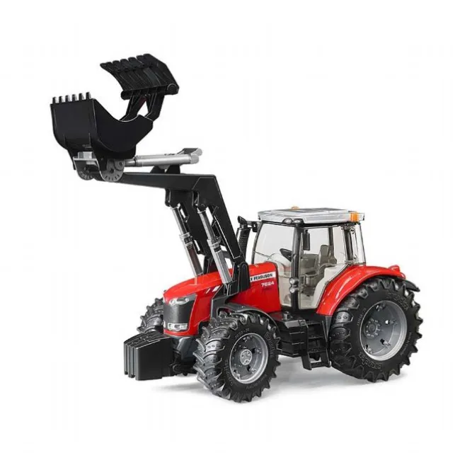 Bruder Massey Ferguson med frontlæser