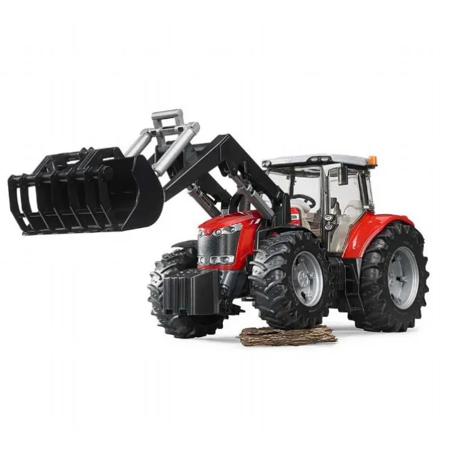Bruder Massey Ferguson med frontlæser