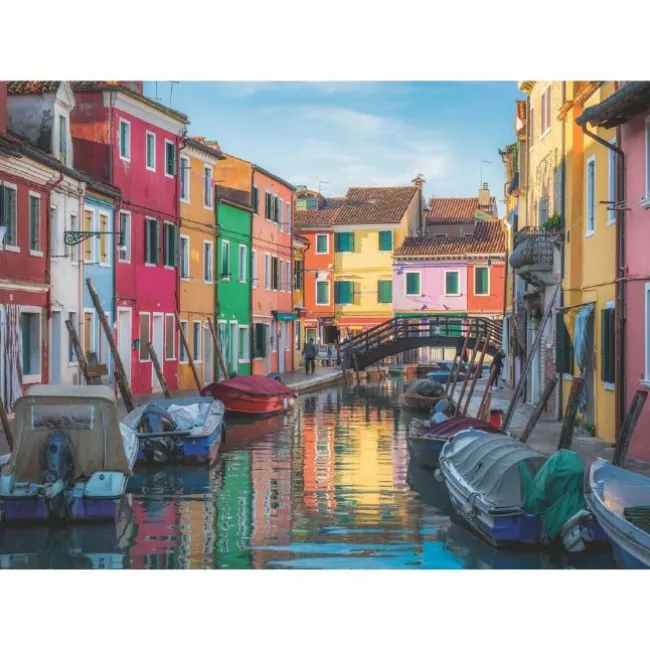 Burano Kanalen, Venedig 1000 Brikker