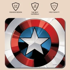 Captain Amercia Shield Musemåtte