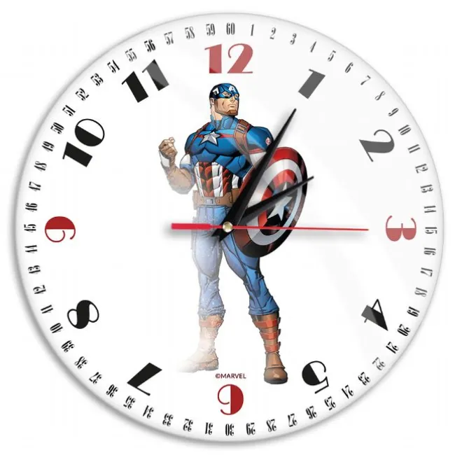 Captain America Analogt Vægur