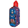 Captain America 3D Dobbelt Penalhus