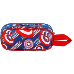 Captain America 3D Dobbelt Penalhus