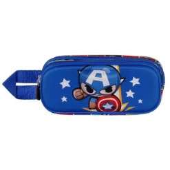 Captain America 3D Dobbelt Penalhus