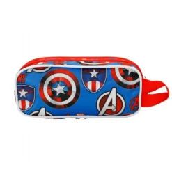 Captain America 3D Dobbelt Penalhus