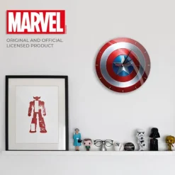 Captain America Shield Analogt Vægur