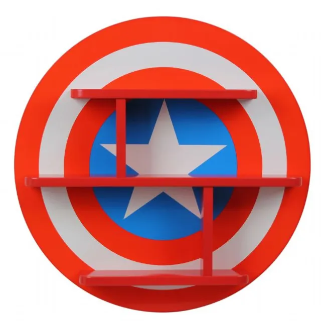 Captain America væghylde