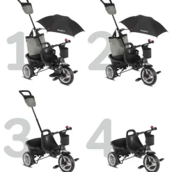 Ceety Comfort Trehjulet cykel grå