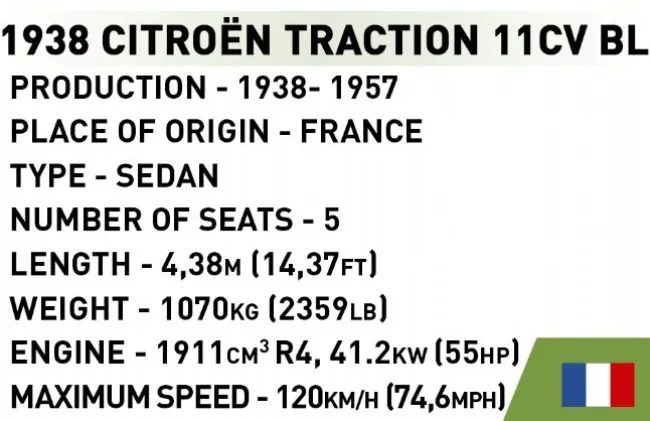 Citroen Traction 11CVBL Exec. Edition