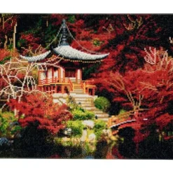 Crystal Art Japansk Tempel 40x50 cm