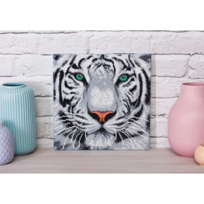 Crystal Art Snetiger 30x30 cm