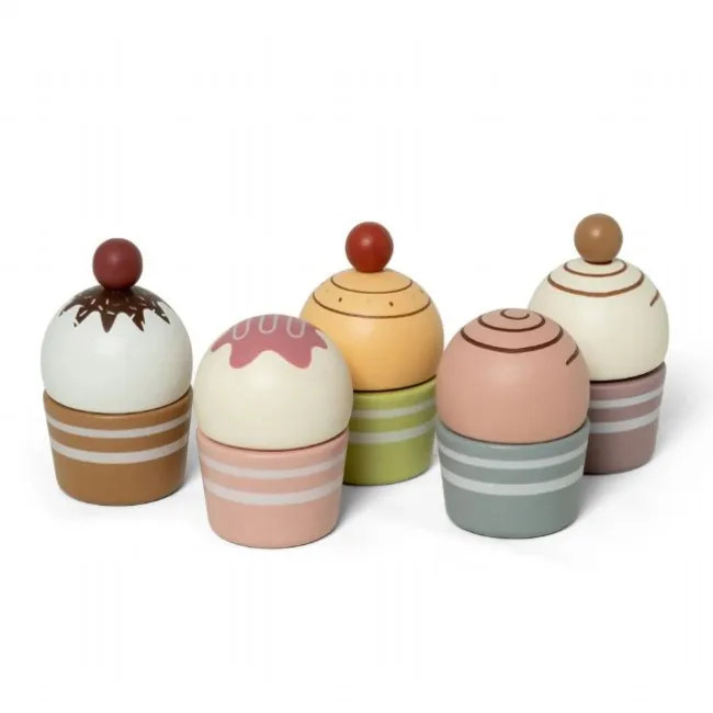 Cupcakes på kagefad