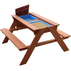 Dave vand/sand bord brun