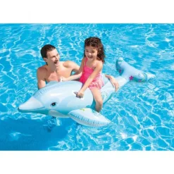 Delfin oppustelig 175 x 66 cm
