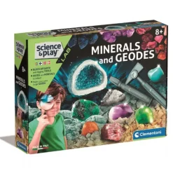 Ædelsten og Mineraler Sæt