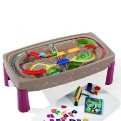 Deluxe Canyon Road Train + Track Table