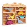 8 dinosaurer af træ