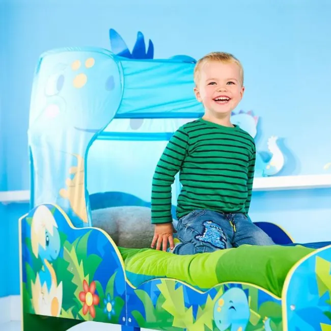 Dinosaur Juniorseng med madras