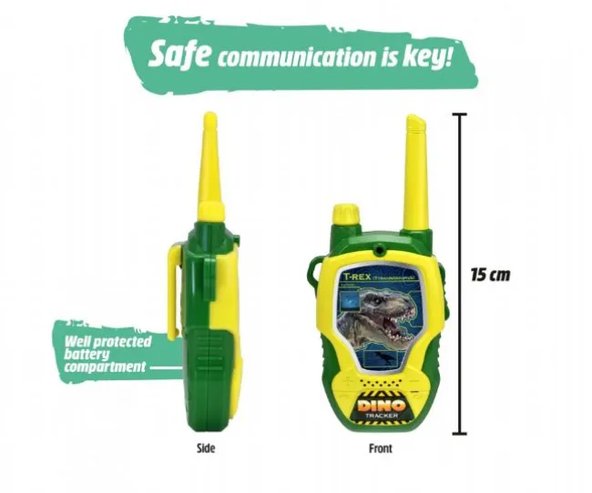 Dinosuar Walkie Talkie 100m
