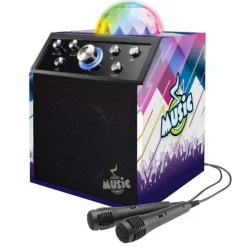 Diskokugle Karaoke m. Mikrofoner