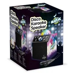Diskokugle Karaoke m. Mikrofoner