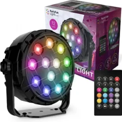 Disko Projektør Lampe med fjernbetjening