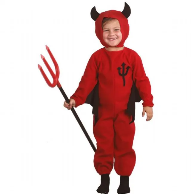 Djævel dragt 104 cm