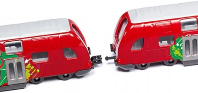 Dobbeltdækker togvogn 1:87