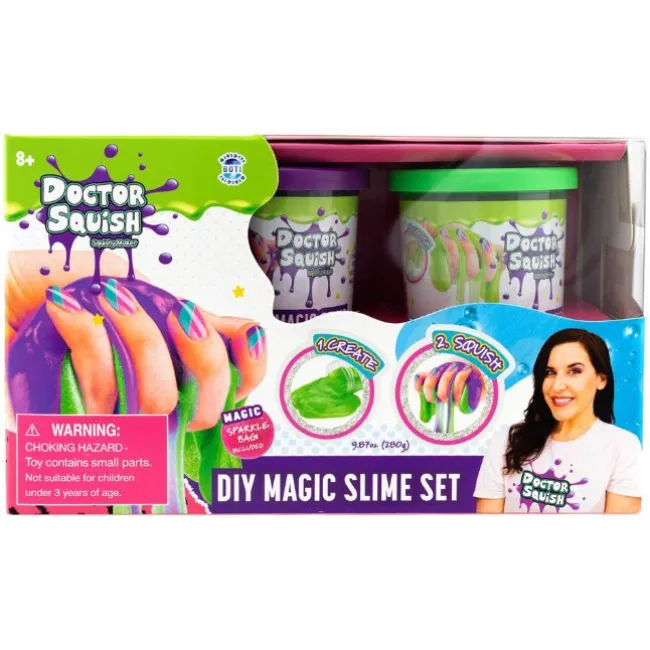 Doctor Squish Magic Slime Double Set