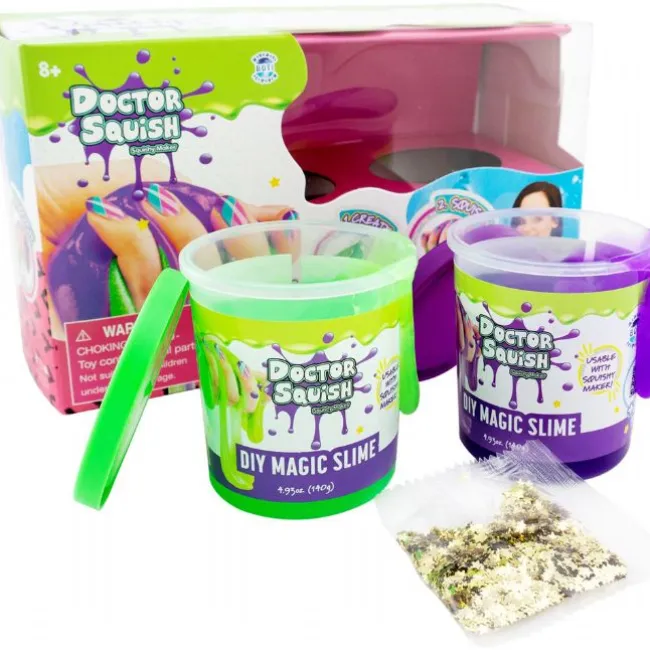 Doctor Squish Magic Slime Double Set