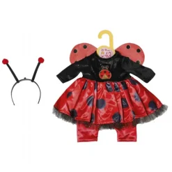 Dolly Moda Mariehønekostume 43cm
