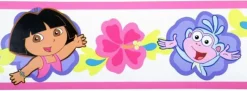 Dora Udforskeren tapetborter 10,6 cm