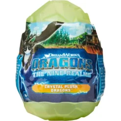 Dragons krystalæg bamse, grøn