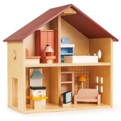 Dukkehus med møbler - Poppets House