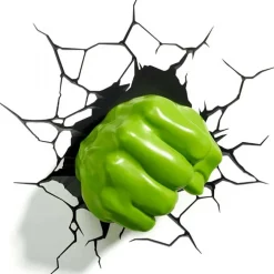 3D væglampe - Avengers Hulk hånd