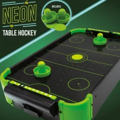 Elektronisk neon air hockey