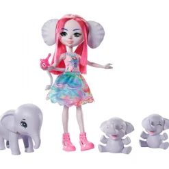 Enchantimals Emerald Elephant Dukke